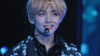 BTS V  Singularity Live Video at Love Yourself World Tour in Tokyo Dome [upl. by Bokaj605]