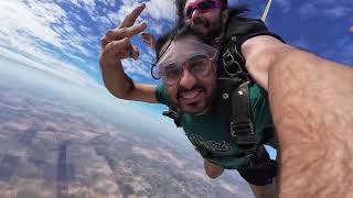 Skydive Castroville  Aditya [upl. by Noiz411]