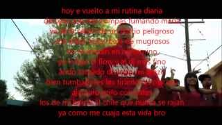 Letra de Borrachos y Grifos Mente en Blanco Video Oficial  Letra [upl. by Imerej]