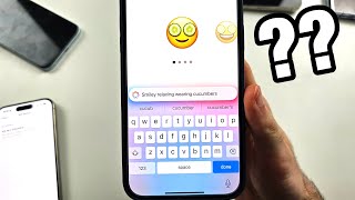 Can You Make AI Emoji on iOS 18 Genmoji no [upl. by Karlens]