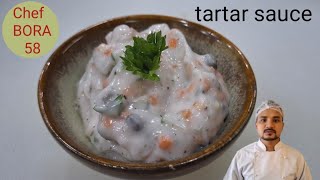 Tartar Sauce Recipe  How To Make Tartar Sauce Restaurant Style [upl. by Yvor191]