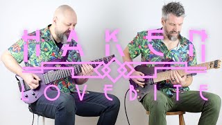 Haken  Lovebite Guitar Playthrough  Charlie Griffiths amp Richard Henshall [upl. by Iaj]