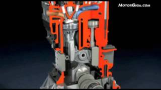 variable compression engine MCE 5 VCR i [upl. by Wesa]