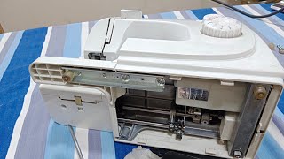 What to do when HANDLE WHEEL jam stucking amp noise problem in Singer sewing machine 8280 [upl. by Seow284]