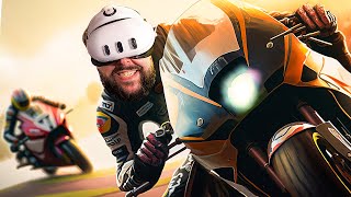 HighOctane VR Motorcycle Racing on Quest 3 [upl. by Nomra]