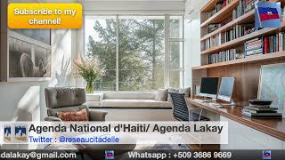 Subscribe and Support quotAgenda National d’Haiti Agenda Lakay [upl. by Llertnor]