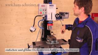 Bohr und Fräsmaschine ZAY7045VHK Digital [upl. by Cirnek]