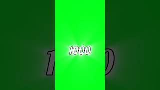 green screen counting video shorts ytshorts youtubeshorts greenscreen [upl. by Otrebron274]