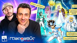 On reçoit le dessinateur de la BD Saint Seiya  MANGA SÛR [upl. by Otrebmuh]