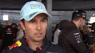 Sergio Perez Ill be here next year  Post Race Interview Mexico City GP 2024 [upl. by Sochor]