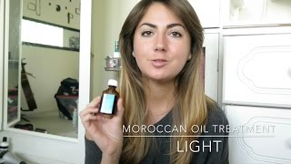 MOROCCAN OIL REVIEW  silky smooth hair [upl. by Ezmeralda353]