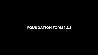 TAEKWONDO quotFOUNDATION FORM 1 amp 2quot [upl. by Alimaj697]