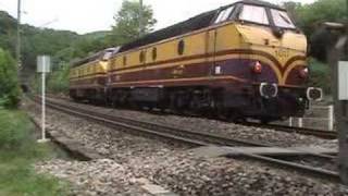 CFL Cargo 1815  1817 in Kautenbach op 22 mei 2008 [upl. by Elfont935]