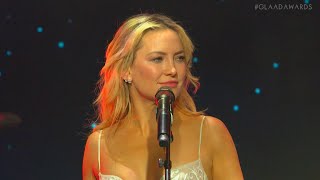 Kate Hudson  Talk About Love Live from the 2024 GLAAD Media Awards [upl. by Ilek]