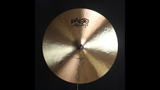 Paiste 20quot Masters Extra Thin  1620g [upl. by Nylaras]