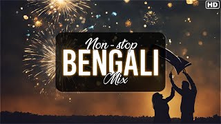 Nonstop Bengali Mix  Bangla Chartbusters  Mashup  Bengali Dance Hits  SVF Music [upl. by Enala]