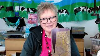 A quick peek  a few clips from my online workshop Beautiful Boxes amp Book covers [upl. by Kelwen]