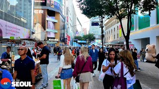 외국인으로 가득한 명동거리 Myeongdong Street •4k Seoul Korea [upl. by Ashleigh]