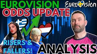 💲 Eurovision 2024 Odds UPDATE amp ANALYSIS 🇨🇭🇳🇱🇬🇷 climbing  Eurovision 2024 [upl. by Nivlac805]