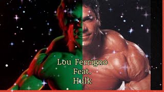 Lou Ferrigno feat the incredible Hulk amp Mr Olympia 1992 full posing individual routine remix [upl. by Jadd]