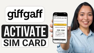 How to Activate SIM Card on GiffGaff 2024  GiffGaff SIM Activation [upl. by Kentiggerma744]