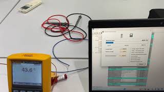 Sitrans TS 500SitransTH200 monitor check temperature by Software Siprom T and Digital Metersiemens [upl. by Melantha]