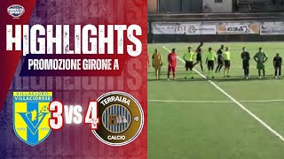 Calcio Promozione Gir A  Villacidrese Terralba Francesco Bellu 34 Highlights [upl. by Eceined]