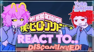 ♡ S1 MHA REACT  05x075x  DISCONTINUED  NO BREAKS  CHECK DESC [upl. by Bhatt]