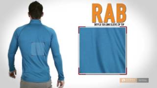 Rab DRYflo® 150 Base Layer Top  Zip Neck Long Sleeve For Men [upl. by Goren879]