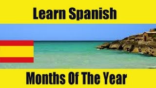 Spanish Song Months Of The Year  Learn Spanish with Jingle Jeff [upl. by Galang]