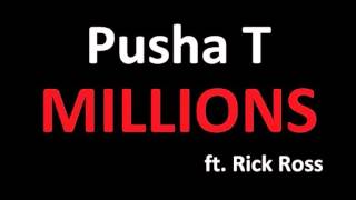 Pusha T feat Rick Ross  Millions NEW SONG REVIEW Lyrics Review [upl. by Asertal]