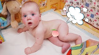 Try Not To Laugh with Hilarious Babies Fart Moments Compilation [upl. by Nallac]