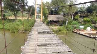 20130210 Rickety Rackety Bridge over the River Kwai Thailand [upl. by Anstice]