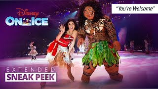 Youre Welcome  Disneys Moana Live  Disney On Ice full performance [upl. by Leamse593]