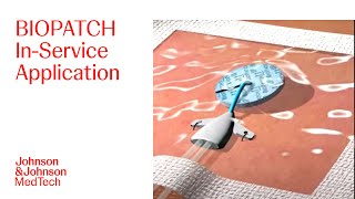 StepByStep Application Guide of BIOPATCH Protective Dressing at Insertion Site  JampJ MedTech [upl. by Heber]