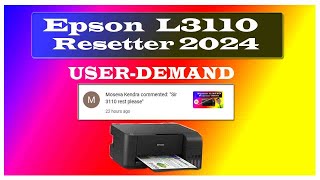 Epson EcoTank L3110 II 2024 new  aadhar aadharbiometric [upl. by Hgierb]