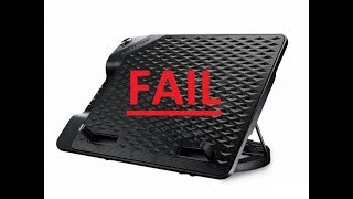 Cooler master ergostand III new broken fan [upl. by Reba]