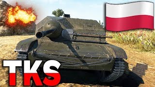 Tankietka TKS W WOT  Modyfikacja z Polskimi Czołgami [upl. by Kowalski]