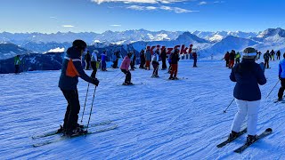 Skifahren in Kitzbühel  Tirol Österreich [upl. by Attelliw617]