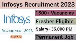 Infosys Jobs For Freshers 2023  Infosys Process Executive Recruitment 2023  Infosys Hiring [upl. by Olihs]