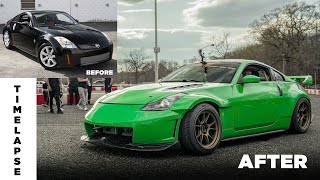 Building a 2007 Nissan 350Z Drift Car in 6min  TIMELAPSE [upl. by Jessabell748]