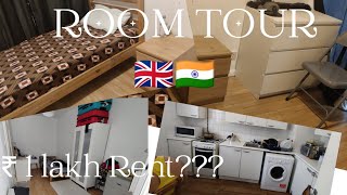 My room tour in London🇬🇧 INTERNATIONAL STUDENT Students must watch Vlog  14 [upl. by Vincents]