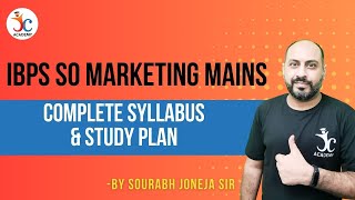 IBPS SO Marketing Officer Preparation Strategy  IBPS SO Marketing Officer 2024 [upl. by Purpura791]