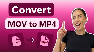 How to convert MOV to MP4 in 1 minute FREE [upl. by Ynnep]