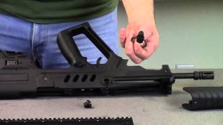 IWI Tavor 556223 to 9mm Conversion Kit Tutorial by Ratworx Part 1 [upl. by Platt]