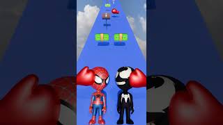 GTA V New Punch Run Red Spidey vs Venom Funny Challenge gta [upl. by Cinimod]