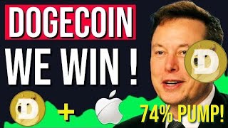 DOGECOIN DOGE LATEST BREAKING NEWS TODAY APPLE CONFIRMS THIS [upl. by Ogeid]