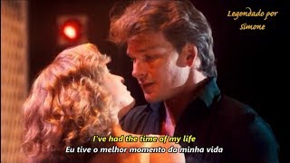 Dirty Dancing Ive Had The Time Of My Life  Tradução e Lyrics [upl. by Imrots]