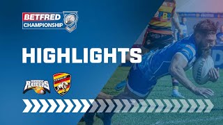 Highlights  Barrow Raiders v Dewsbury Rams [upl. by Anaeed169]