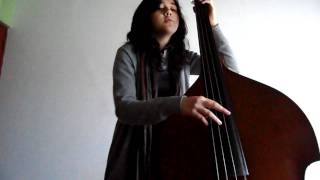 Seven Nation Army White Stripes Upright bass cover by Rada V [upl. by Mellette162]